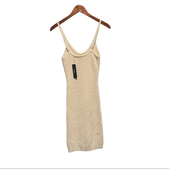 Lulus Spaghetti Strap Sweater Mini Dress, New with Tags - Picture 3 of 7